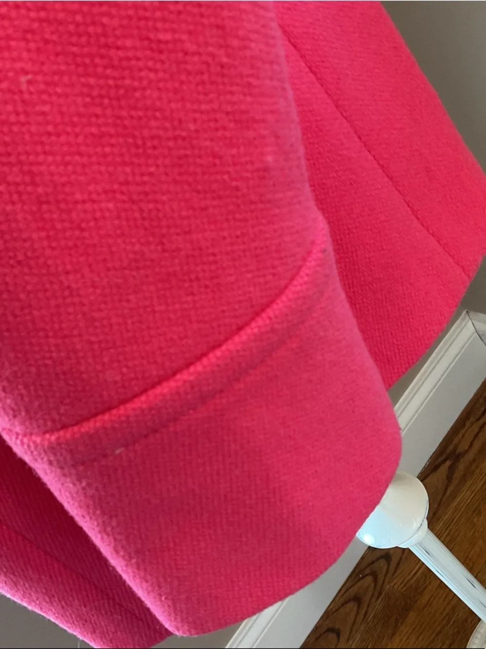 J. Crew Azalea Pink Single-Breasted Wool Pea Coat - Picture 4 of 10